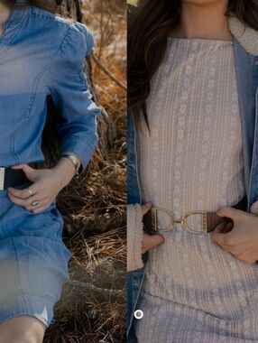 Ellany Stirup Silver Double-Ring Buckle  Women Accessories